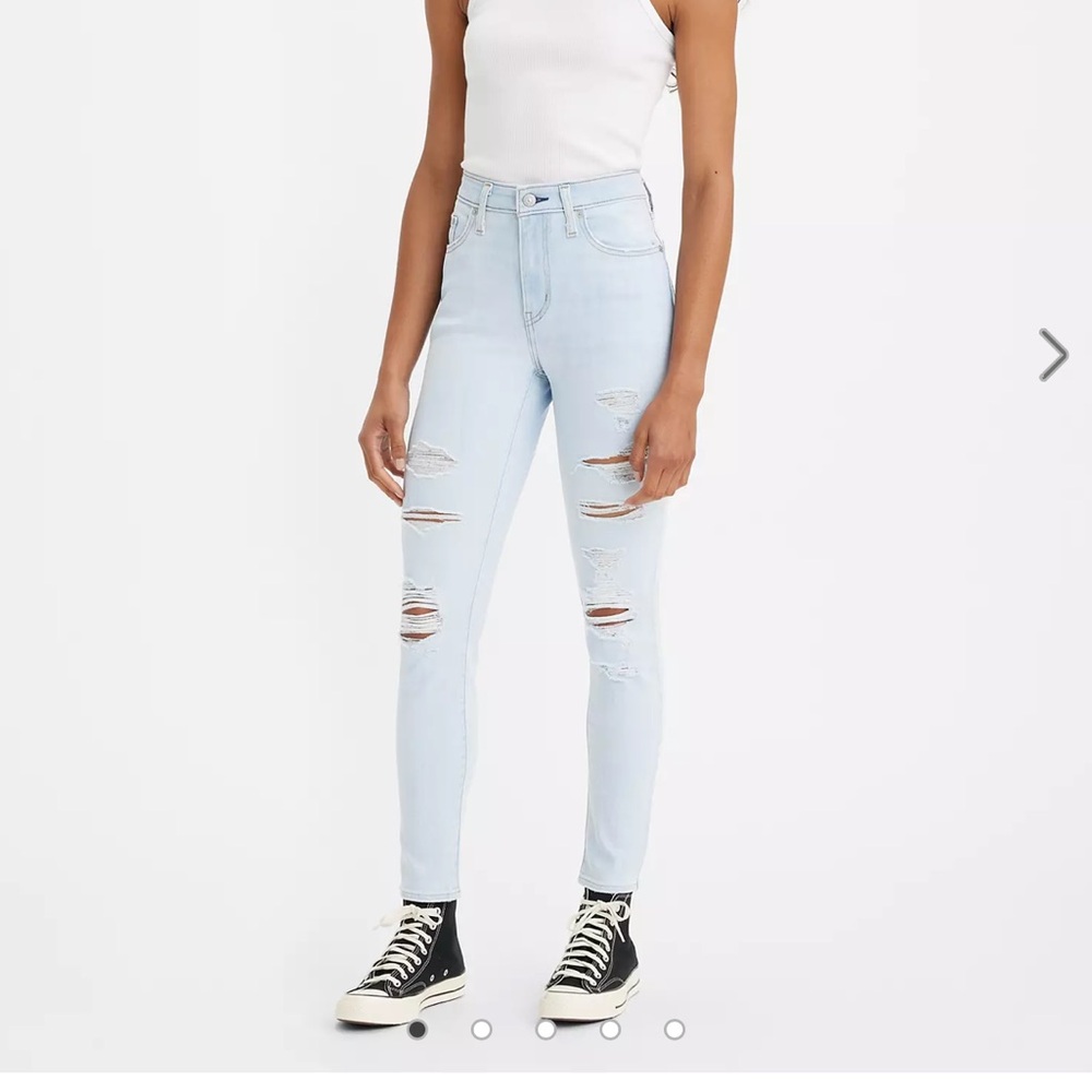 Levi’s 721 High Rise Skinny Jeans